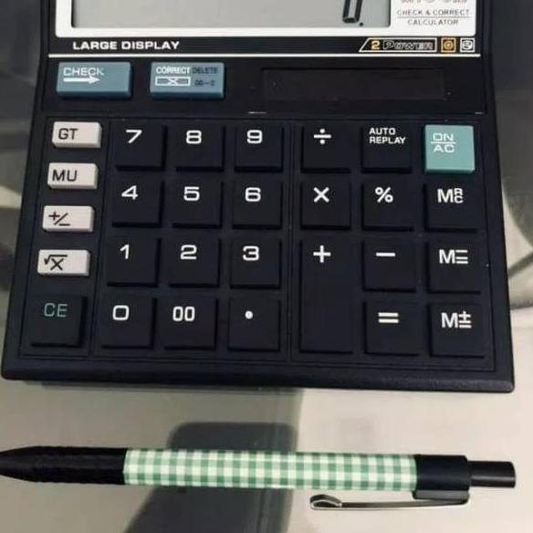 

Recomend Kalkulator 12 Digit Montana 512 / Calculator Montana 512 .... ....