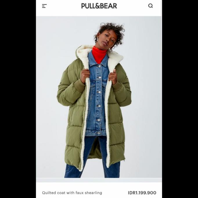 Vei Jaket Pull & Bear Hodie Original, Cocok Untuk Musim Dingin,Hiking,Camp