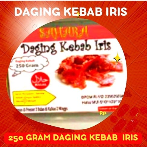 

Daging Iris Kebab