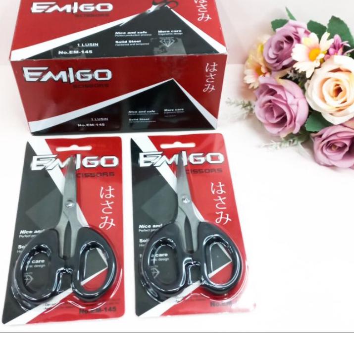 

Jangan Ragu Order ♙ Gunting Scissors isi 12pcs Emigo Em 145 Grosir++