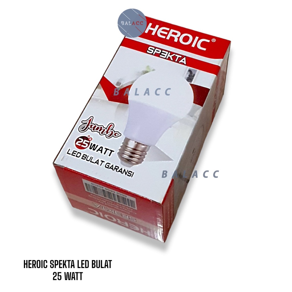 Lampu Led 25 Watt Heroic Spekta Bulb Bergaransi