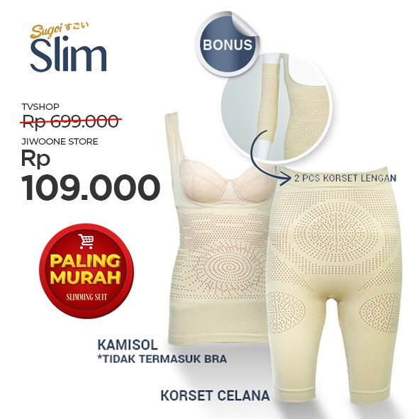 Cuci Gudang Sugoi Slimming Suit Final Clearance