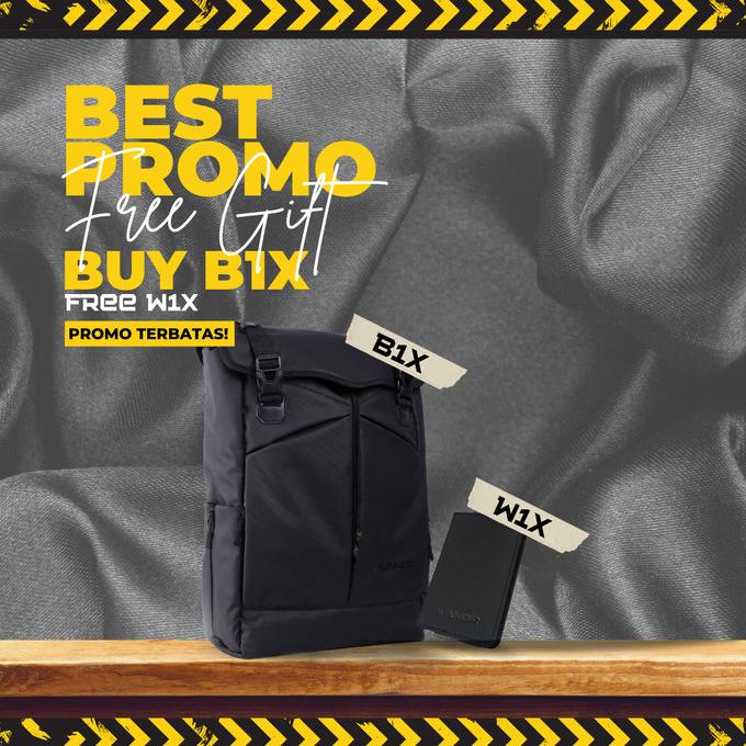 AVANDR B1X Backpack Pria Waterproof Tas Laptop Ransel Pria