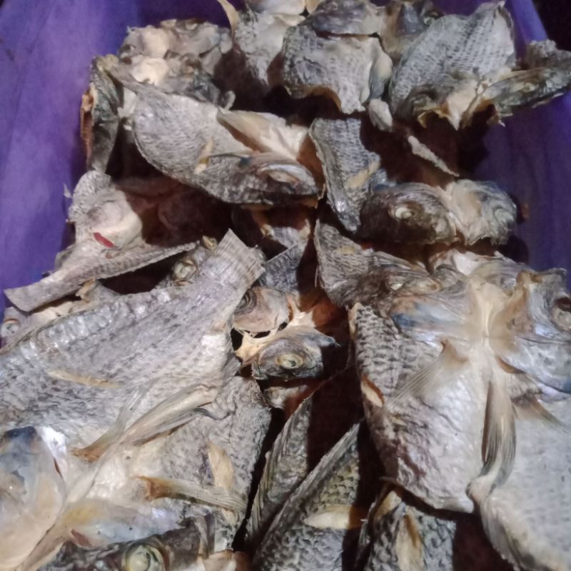 

IKAN ASIN MUJAIR KERING/IKAN MUJAIR/IKAN AIR TAWAR