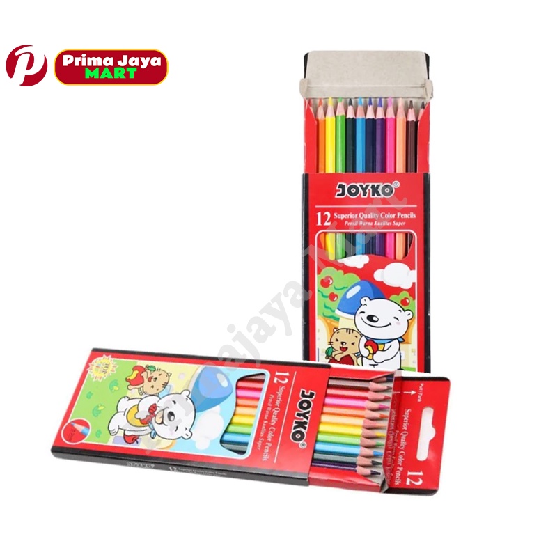 Jual Pensil Warna 12 Joyko Besar Set Shopee Indonesia