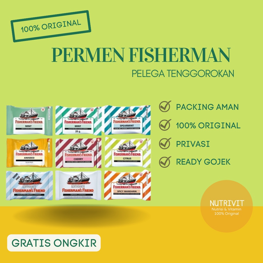 PERMEN FISHERMAN'S FRIEND