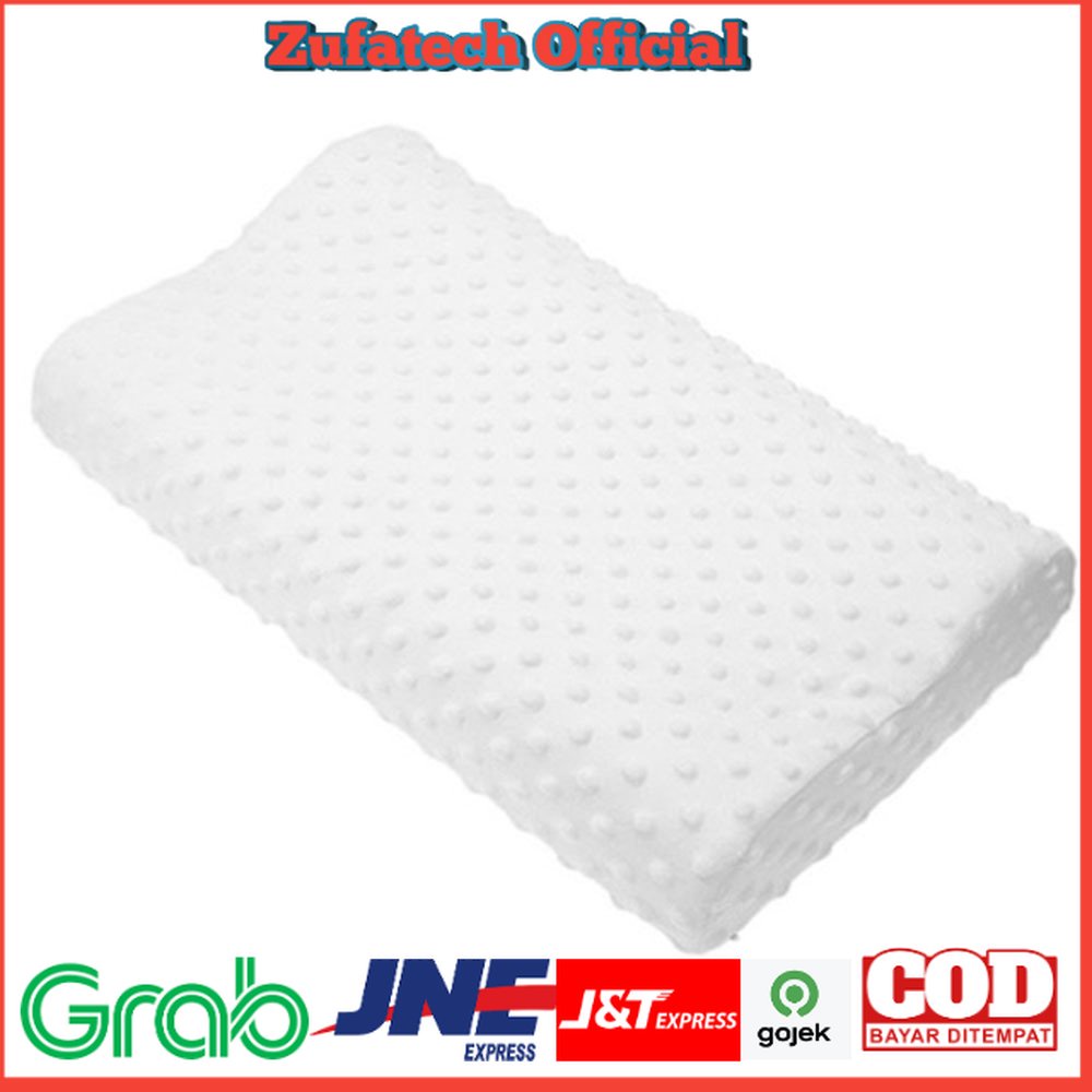 Bantal Orthopedic Memory Foam Slow Rebound - OPP - White