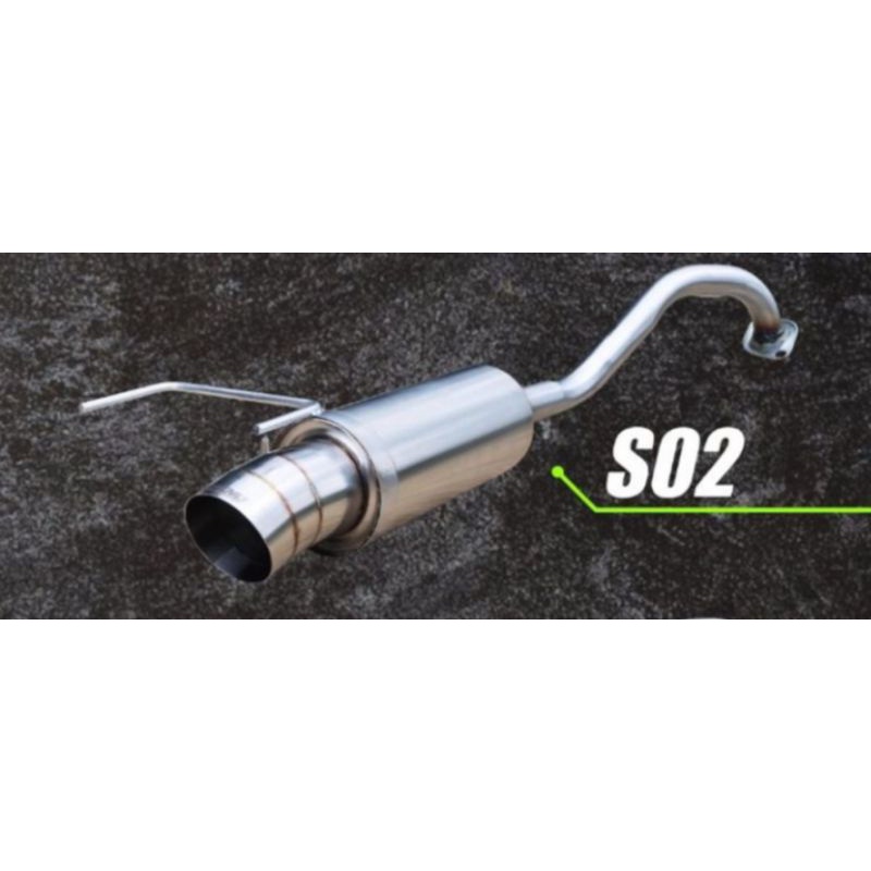 Alpino exhaust Sistem Bolton Honda jazz ge8