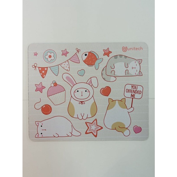 Mousepad Anti Slip, Mouspad Karakter, Alas Mouse/ Tatakan  Mouse Lentur