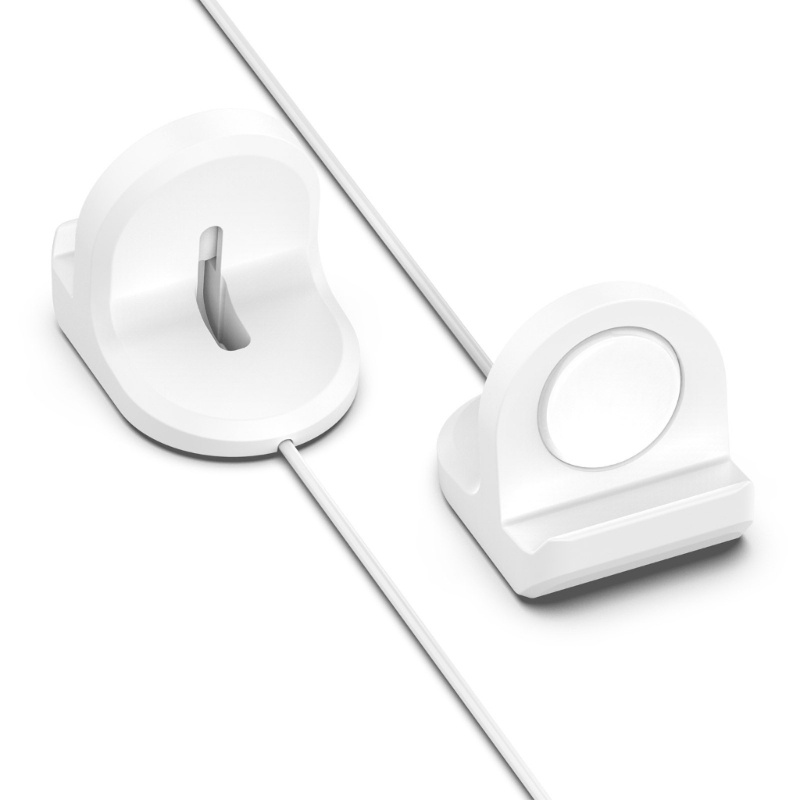 Cre Stand Charging Station Wireless USB Ringan Dock Station Holder Braket Silikon Cocok Untuk Pixel Smartwatch B