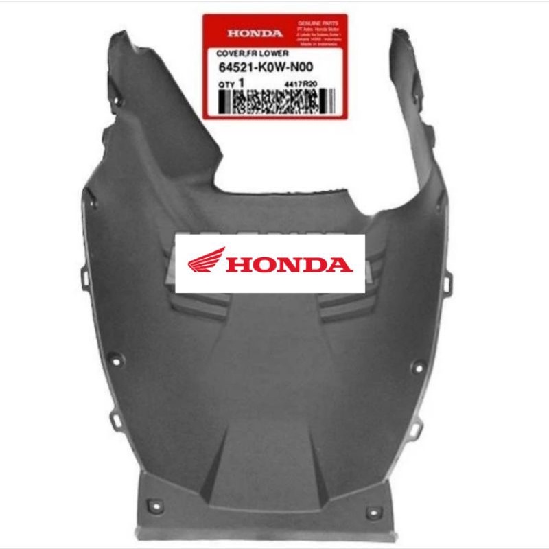 64521-K0W-N00 cover front lower kolong lumpur paru adv 150 asli honda