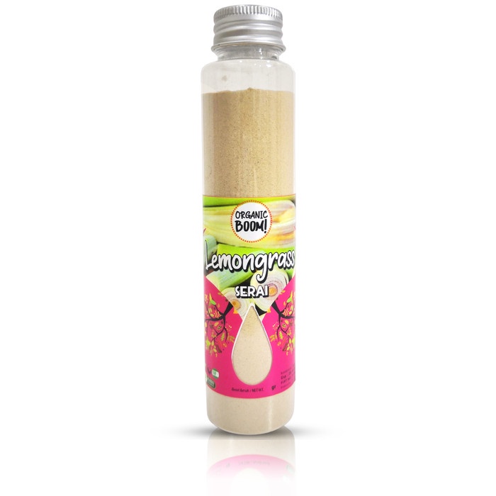 

Lemongrass Powder 40g - Organic Boom! - Serai / Sereh Bubuk Murni