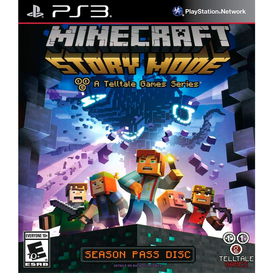 KASET GAME PS3 PKG MINECRAFT STORY MODE