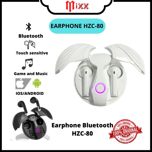 Mixx  Original TWS Wireless Earphone Airbuds  HZC-80  BT 5.0 True Wireless Headset Bluetooth Earbuds For Iphone/Android