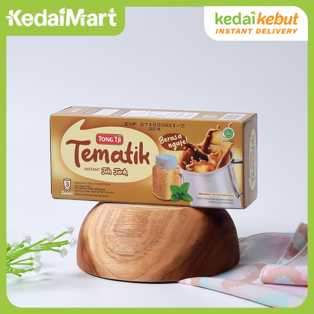 

Tematik Instant Teh Tarik Isi 3 x 23,6 Gram