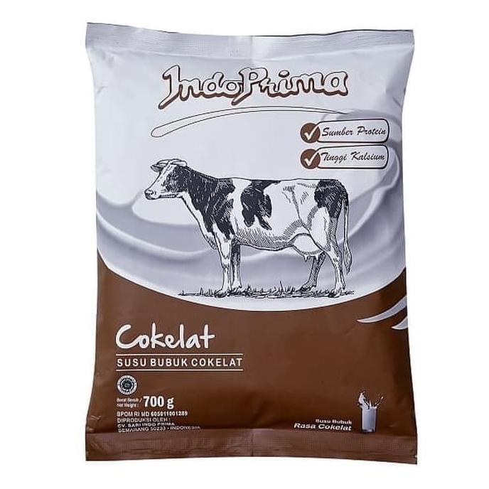 

[BISA COD] Indoprima Fullcream rasa coklat untuk penggemuk badan ukuran 700 Gram