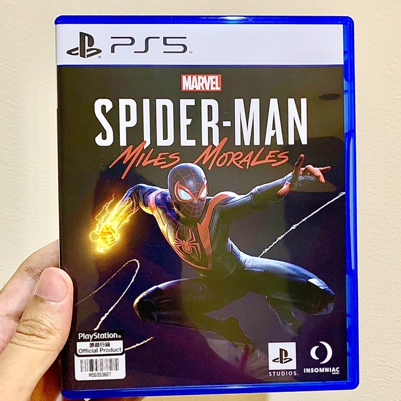 Spiderman Miles Morales PS5 Region 3 Asia Kaset Spider-man Milesmorales Playstation PS 5 Marvel CD B
