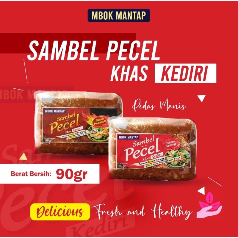 

Sambel Pecel MBOK MANTAP Asli Kediri 90 g