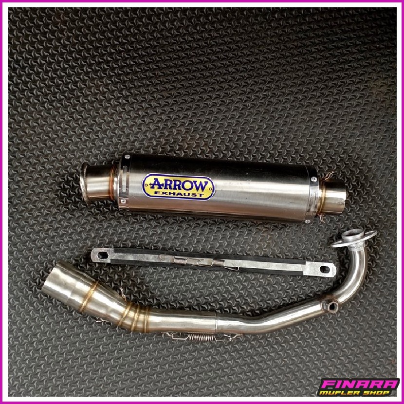 Knalpot Racing Arrow inlet 50mm untuk Vario160 / PCX 160