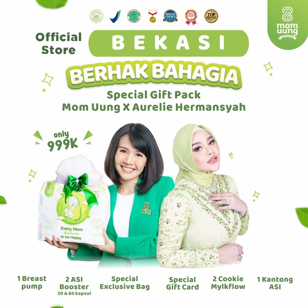 MOM UUNG SPECIAL GIFT PACKAGE EDISI BERHAK BAHAGIA / MOMUUNG SPESIAL EDITION