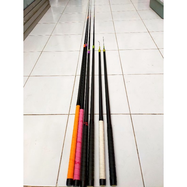 joran/tegek custom blumbung fiber untuk lele