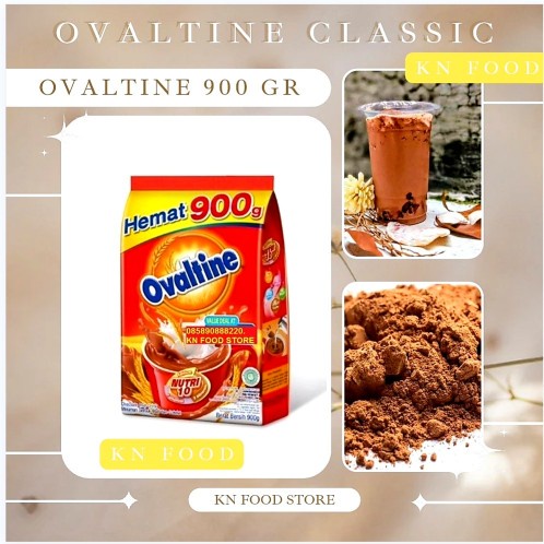 

Promo Ovaltine Classic Pouch 900 Gr Terlaris instan same day