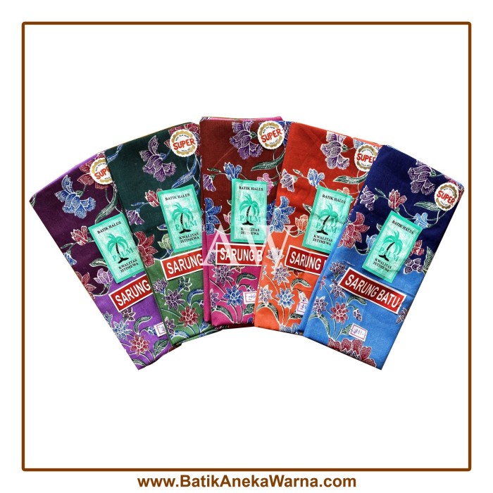 Kain Grosir Kain Sarung Batik Palem / Sarung Perempuan
