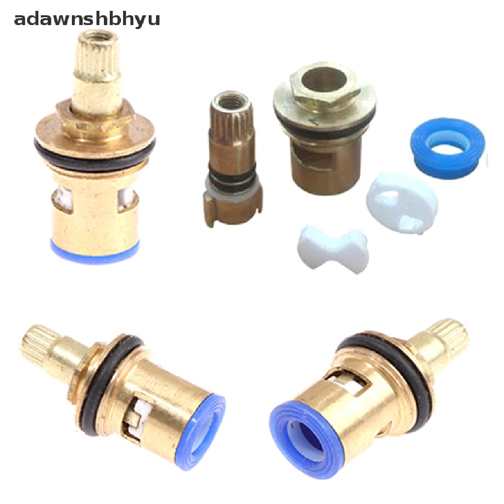 Adawnshbhyu Keran Kran Valve Sambungan Stopkontak Air Kamar Mandi Tap Spout Sparepart G1/2 (DN15) ID