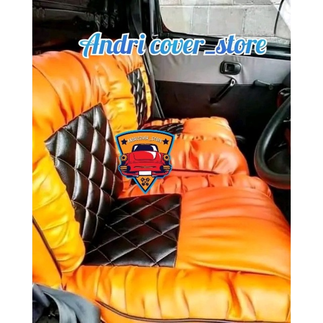 sarung jok mobil granmax model soffa / cover jok granmax pickup / variasi sarung jok mobil granmax p