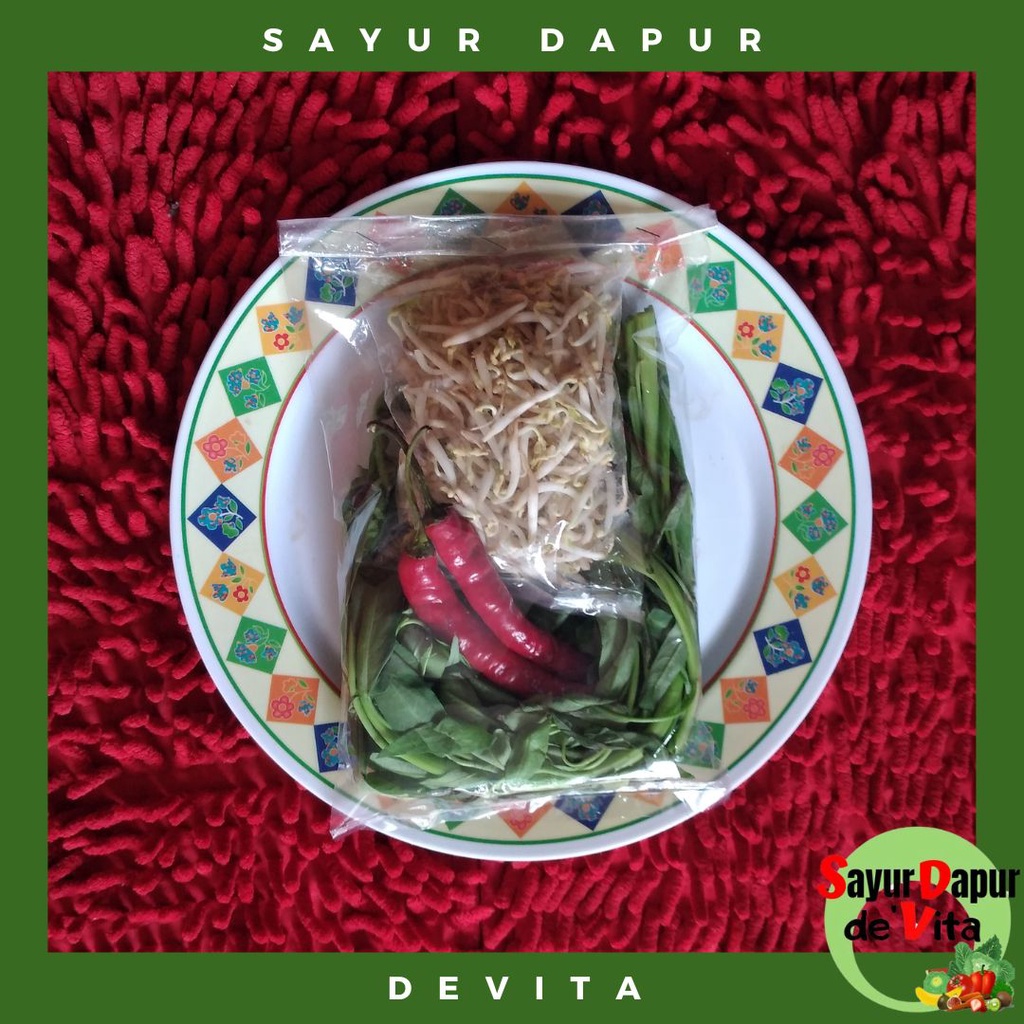 

Paket Sayur Tumis Kangkung, perpack