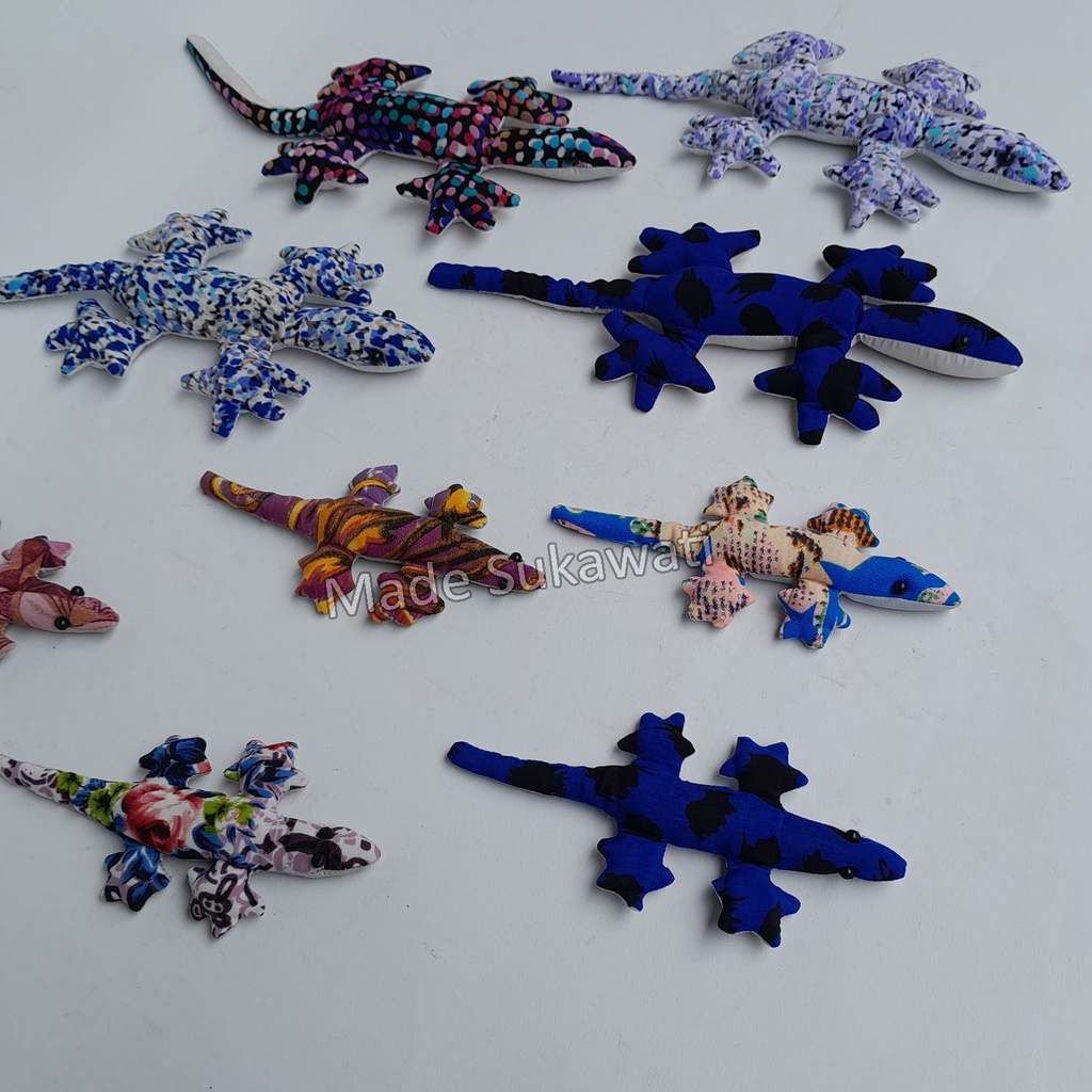 Boneka Pasir Tokek cicak Gecko Kerajinan handmade Bali