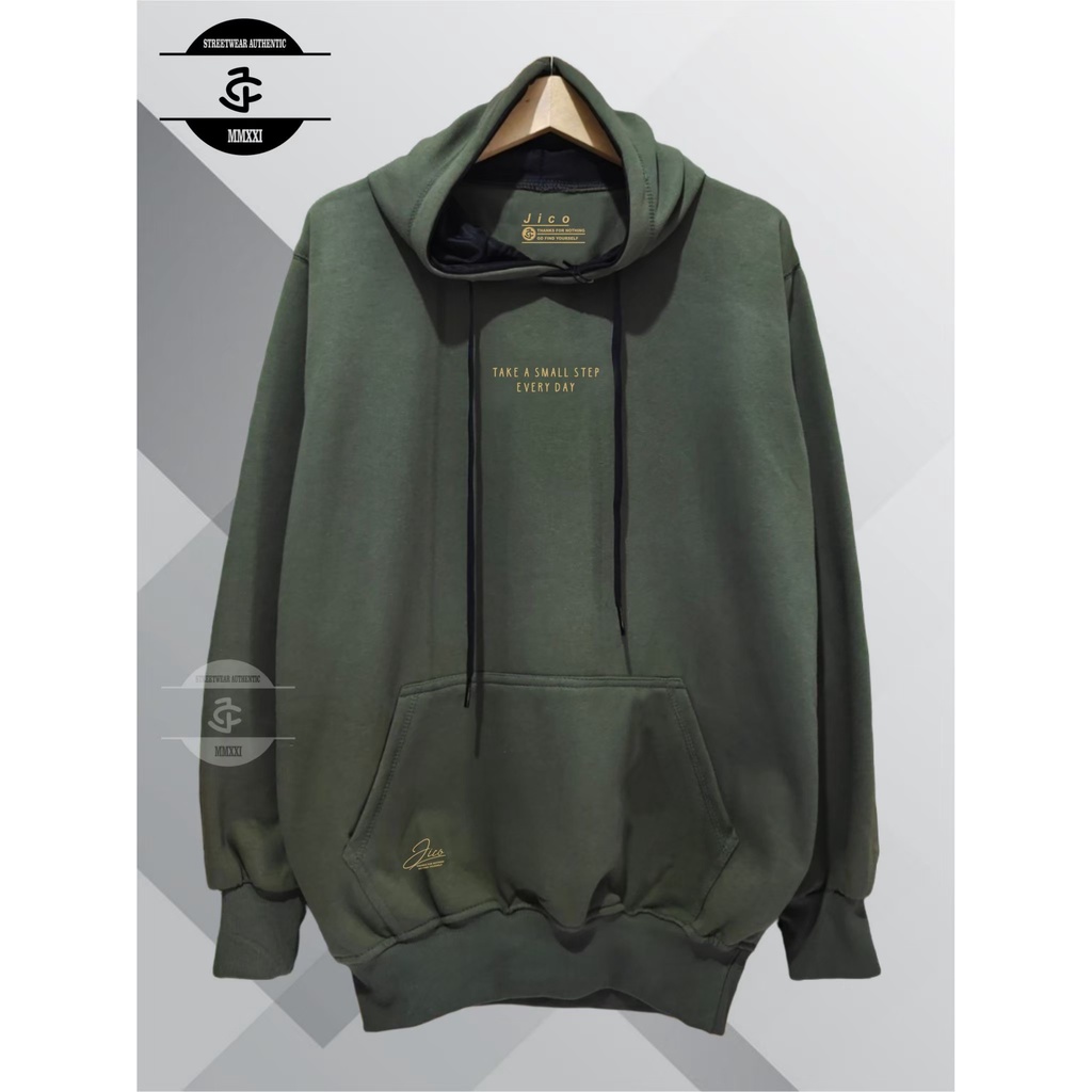 Jaket Pria Cod Aesthetic List Take a Smile Step Original Jico Brand Distro Kota Bandung Terbaru Terpopuler Dan Terlaris Oversize Unisex Sweater Hoodie Pria Katun Casual Distro Masa Kini Hudie Pria Wanita Hodie Casual Warna Hijau Army Jaket Pria Hoodie