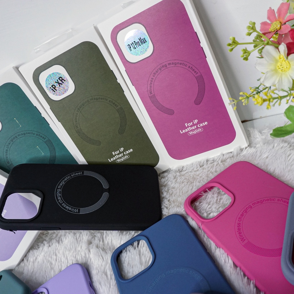 Soft Case Magsafe Silicone Magnetic Hybrid iPhone 13 6.1 | 14 Pro 6.1 | 14 Pro Max 6.7