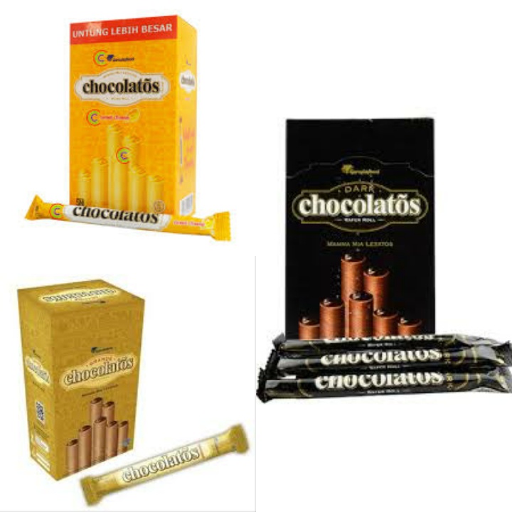 Gery Chocolatos Wafer Stik Coklat (1 Pack isi 20 pcs)