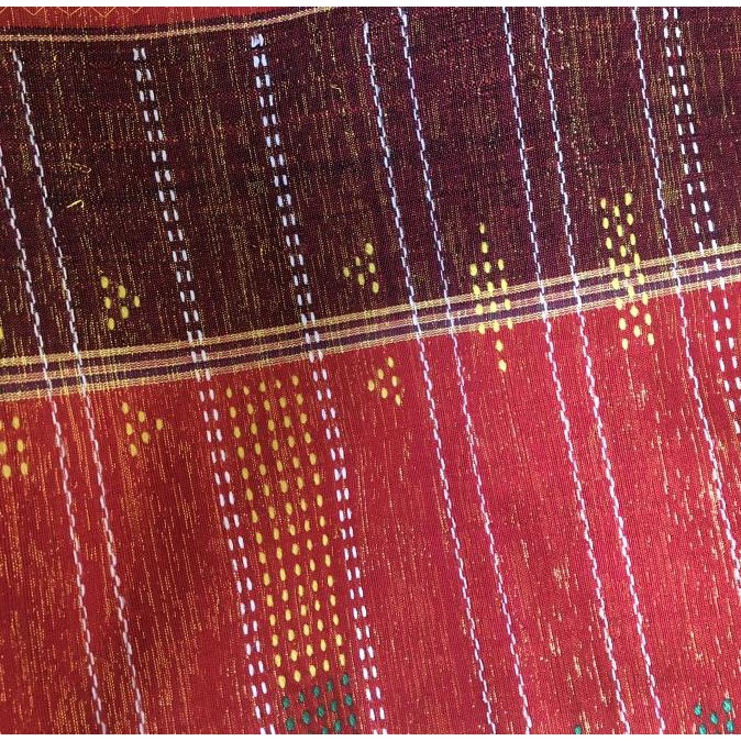 kain ulos batak sadum merah