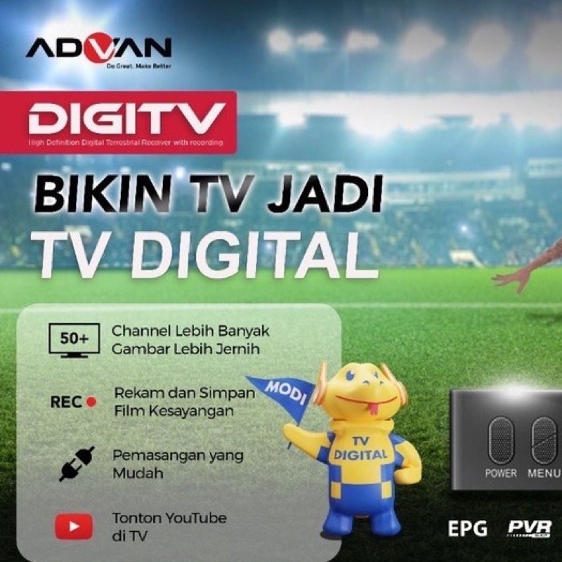 TV BOX / TV DIGITAL ( STB ) garansi resmi 1th