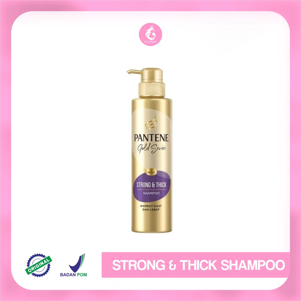 Pantene Shampoo Gold Series Strong&amp;thick 270ml