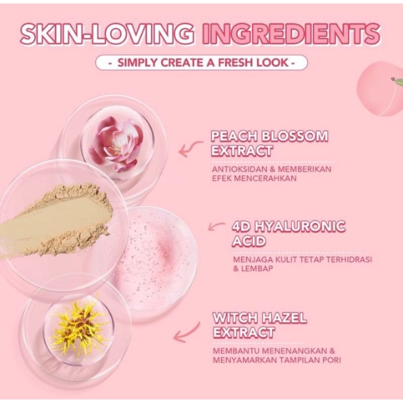 LOOSE POWDER Y.O.U SIMPLICITY | BEDAK TABUR RINGAN