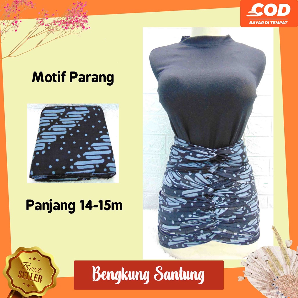 BENGKUNG ANDIEN BELLY BINDING MOTIF BATIK PARANG