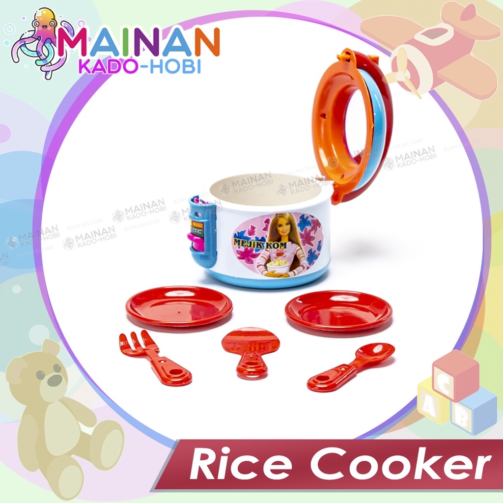 MAINAN ANAK EDUKASI KITCHEN SET RICE COOKER MASAKAN