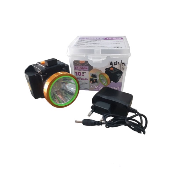 LAMPU SENTER KEPALA KAWACHI  SUPER LED 10 WATT LY-310K