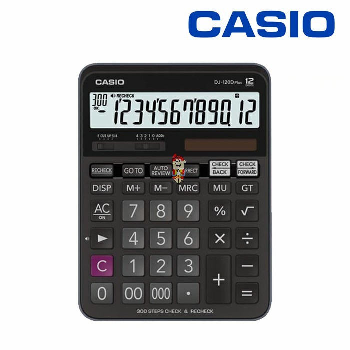 

TERBARU Kalkulator Casio DJ-120D