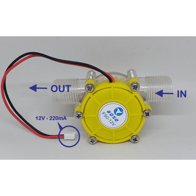 Plta 12 V Pembangkit Listrik Tenaga Air Generator Hydroelectric Turbin