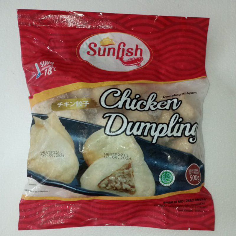 

Sunfish Chicken Dumpling 500gr