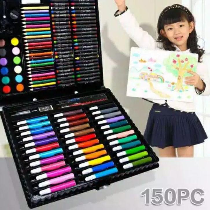 

DBFG-80 [CZM] CRAYON SET 150 PCS PENSIL WARNA ALAT LUKIS Import Ori%
