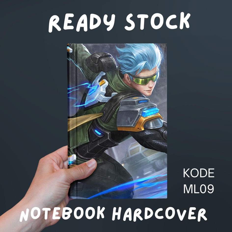 

BUKU NOTEBOOK MOBILE LEGENDS/ BUKU SEKOLAH/ BUKU CATATAN/ BUKU MOBILE LEGENDS KODE MLO9