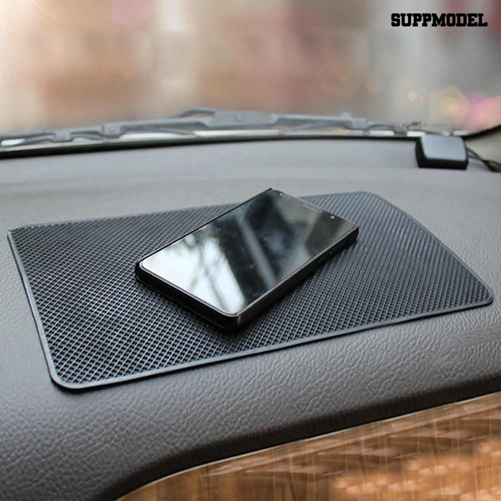 [Dekorasi] Styling Mobil Anti-Slip Dashboard Pad Tikar Persegi Untuk Kacamata Hitam Ponsel