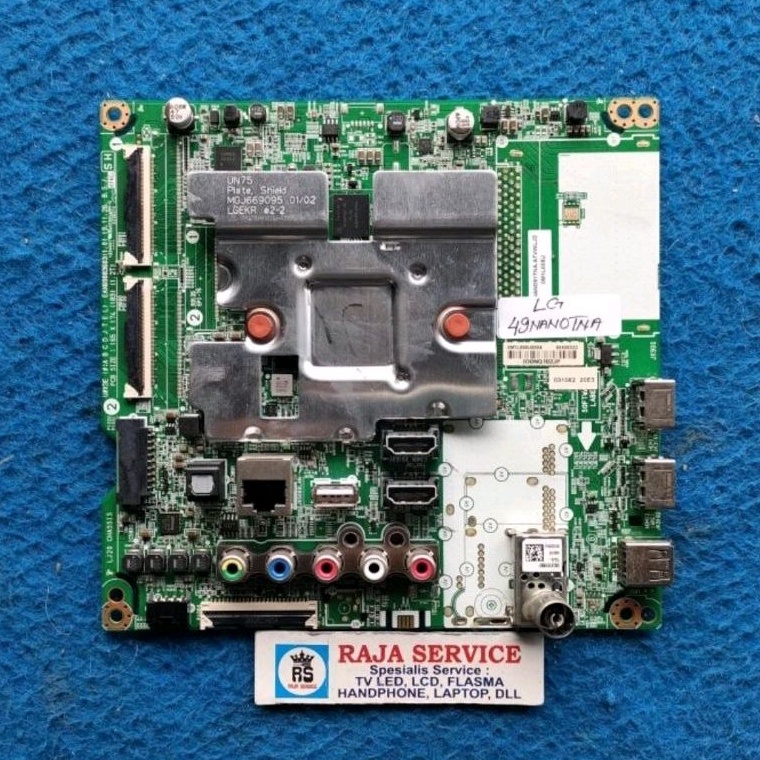 mb tv LG 49NANO81TNA LG49NANO81TNA mainboard board motherboard mesin