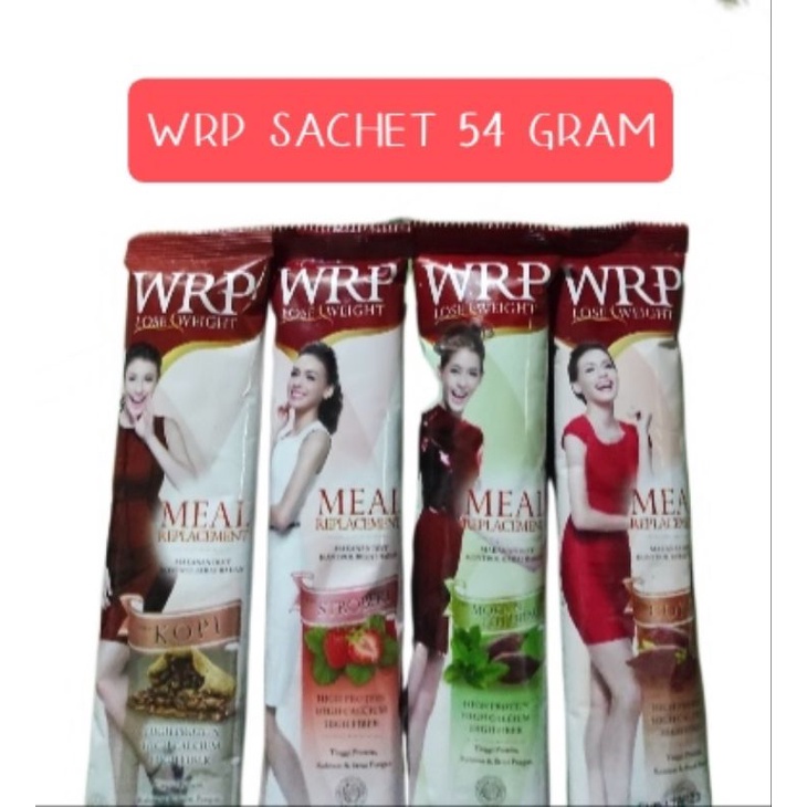 

WRP Lose Weight Meal Replacement Makanan Diet Kontrol Berat Badan 54 gram 1 pcs