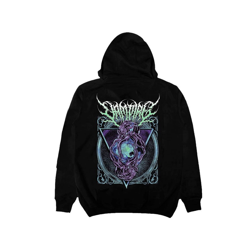 Vampire Kingdom Sweater Zip Hoodie | Altaricon | Black